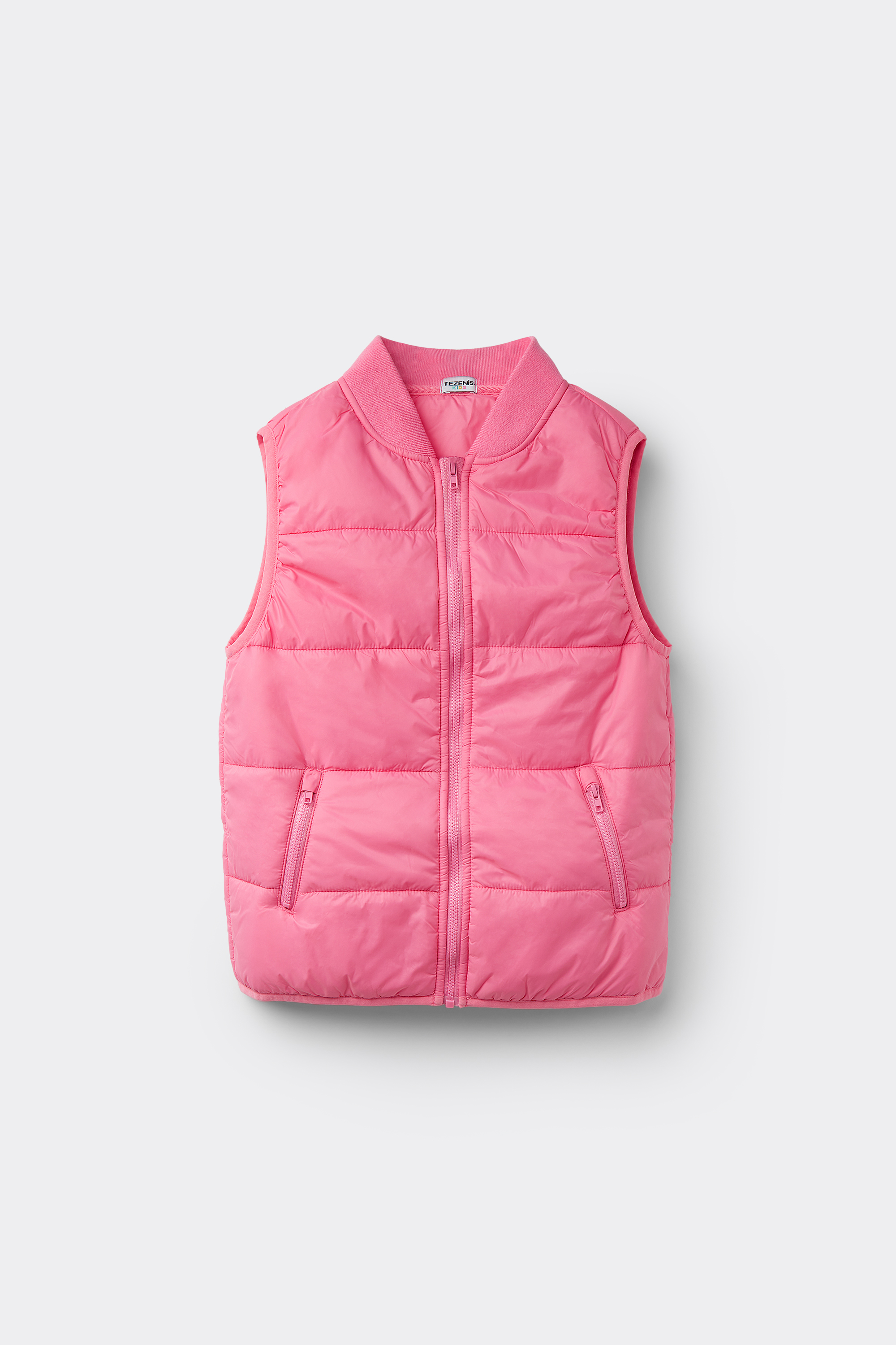 Kids’ Unisex Padded Vest with Pockets and Zip