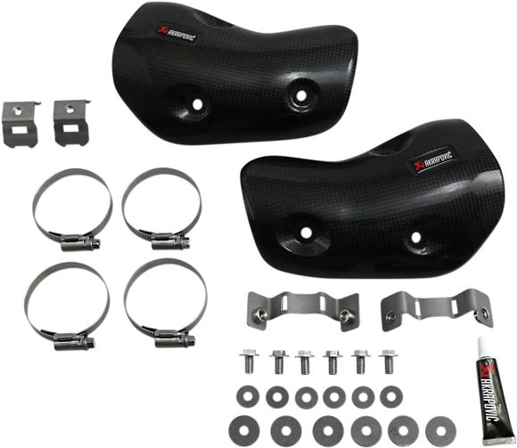 Akrapovic exhaust protection Visor Spare partRef : SA00122A / 18610906
