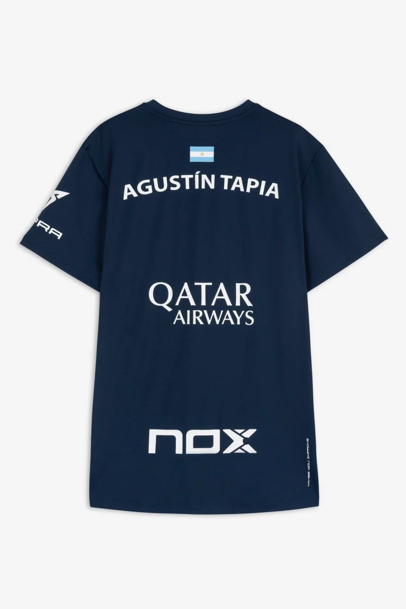 Agustin Tapia Sponsors AT10 Navy Blue T-Shirt