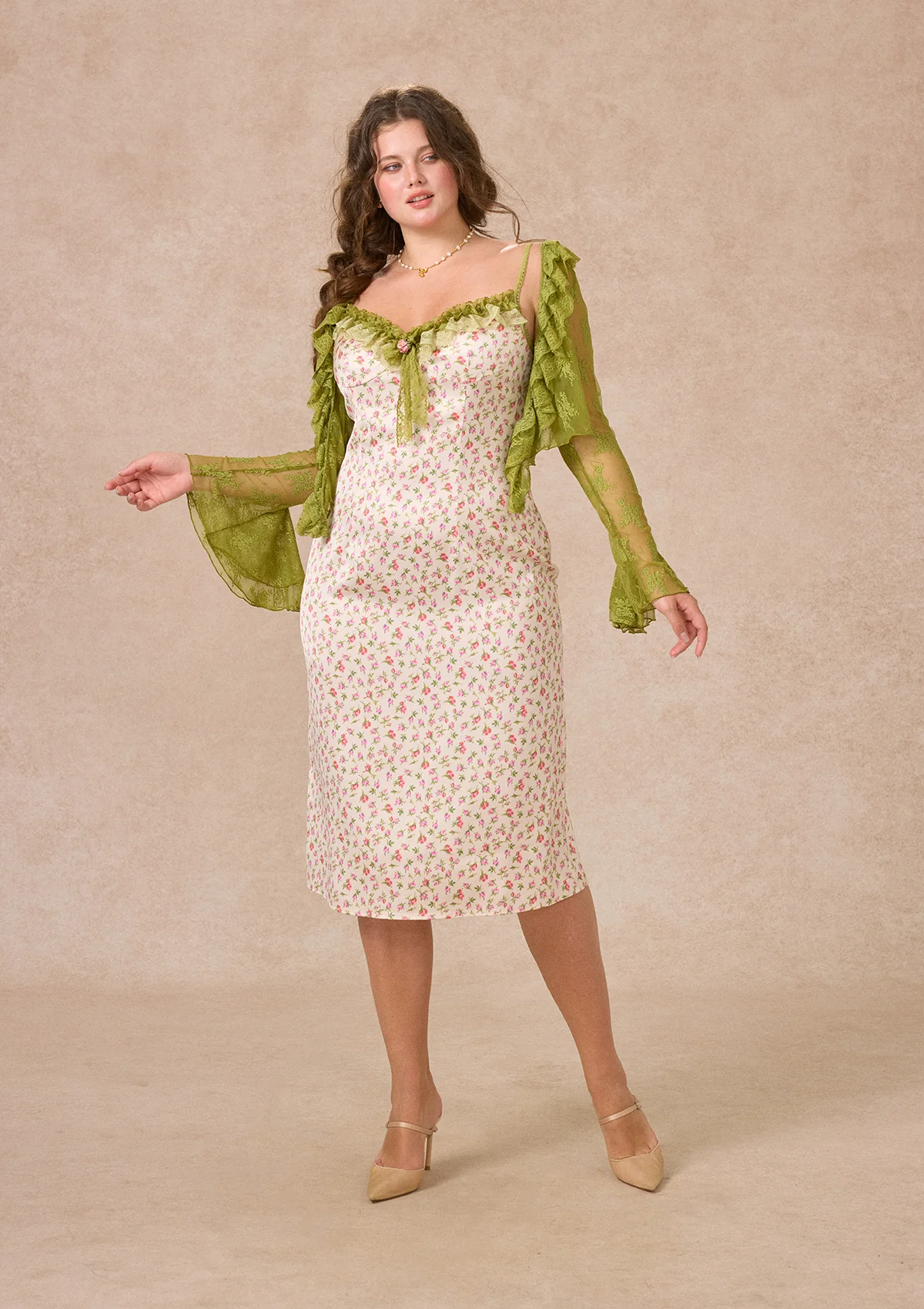 Curve&Plus Enchanted Forest Dress
