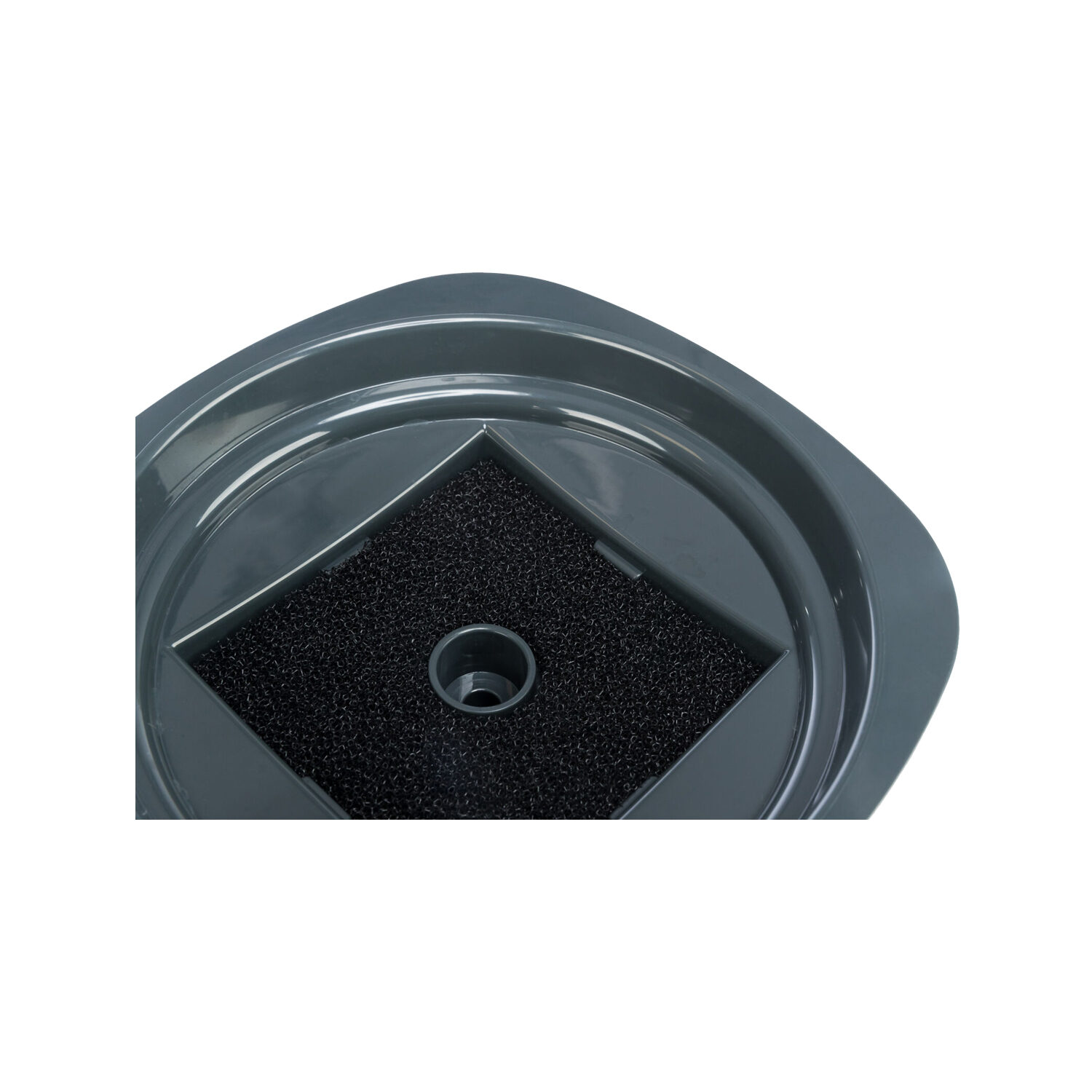 Trixie Drinking Fountain Flower - White/Greyr