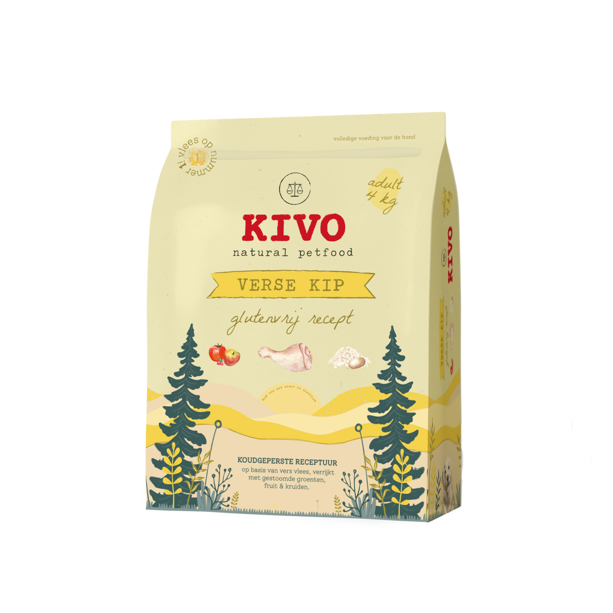 Kivo Fresh Chicken Gluten-Free - 14 kg