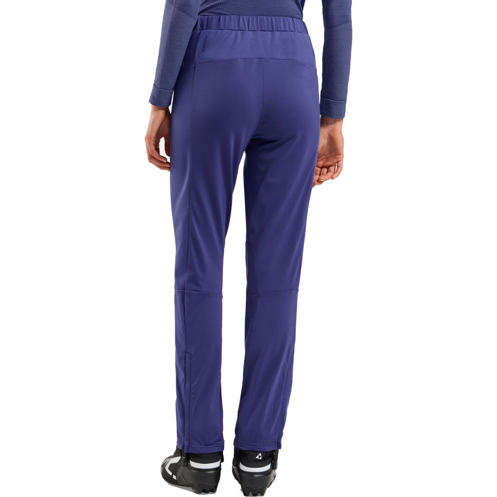 Odlo Essentials Warm Cross-Country Pants Women - skipper blue