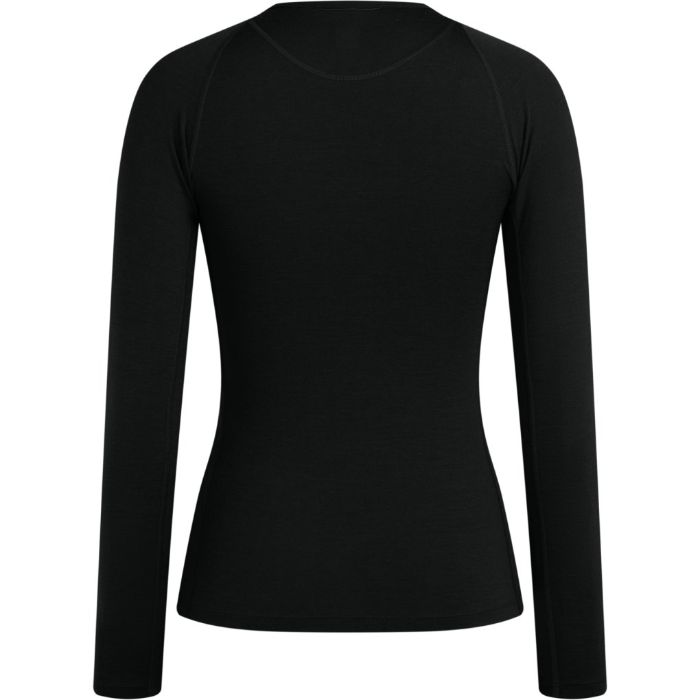 Rapha Merino Long Sleeve Baselayer Women - black/black