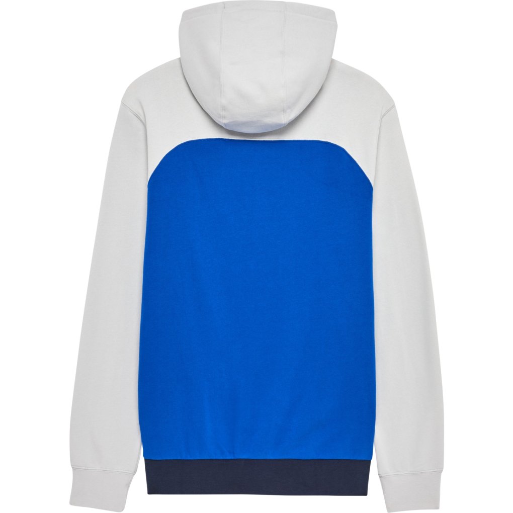 FOX Fracture Paneled Fleece Hoodie Men - steel grey