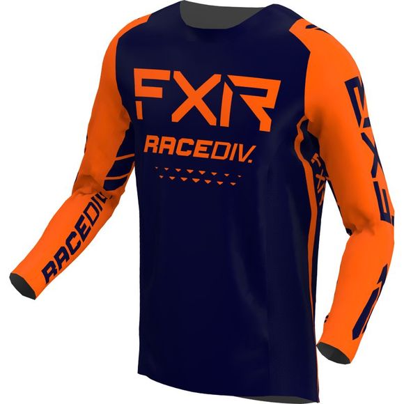 FXR PODIUM OFF-ROAD MIDNIGHT/ORANGE 2022 cross jersey - Orange / BlueRef : FXR0179