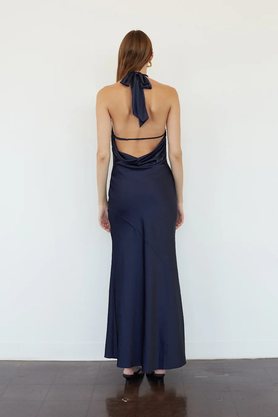 Trinity Halter Keyhole Maxi Dress