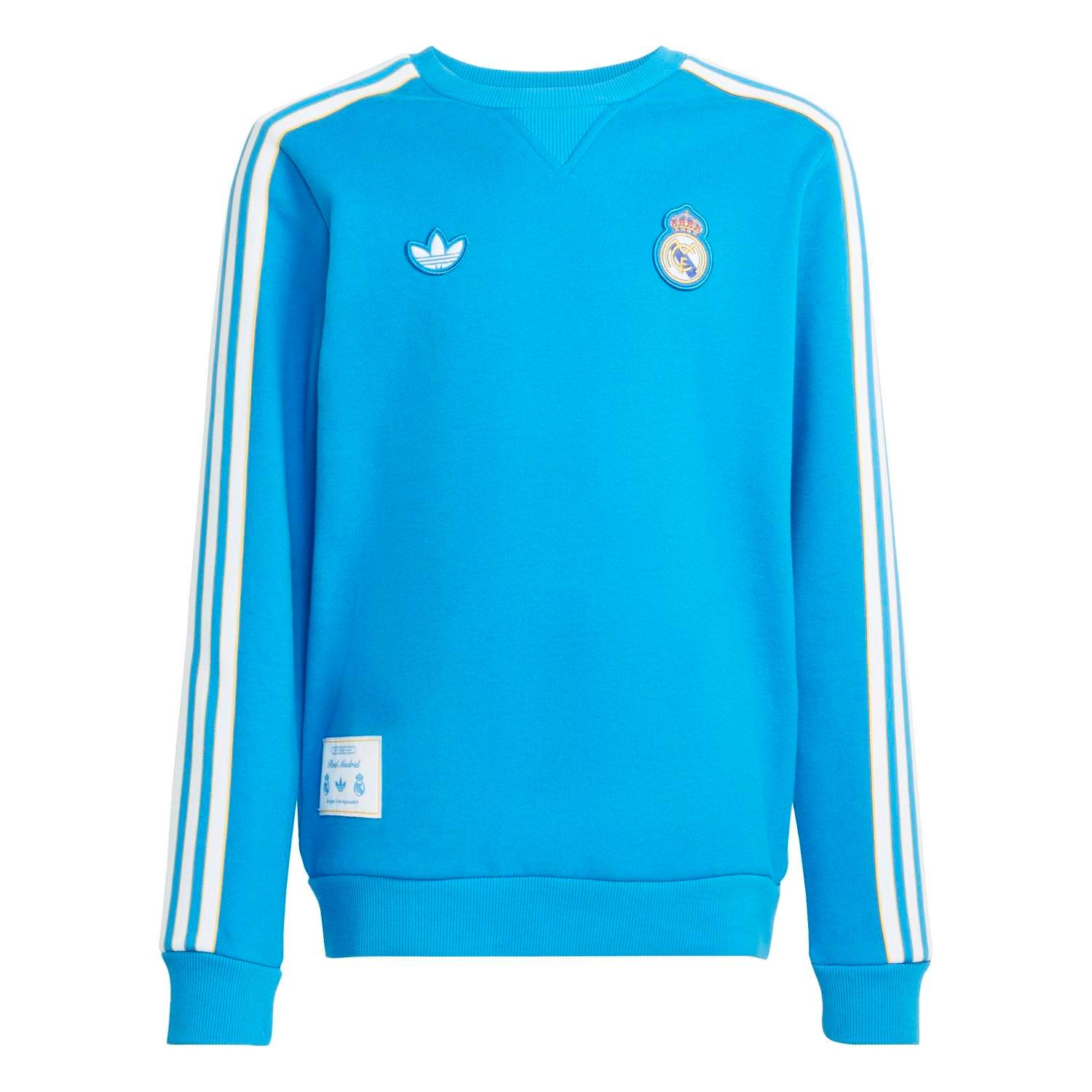 Kids adidas Originals Terrace Icons Sweatshirt 25/26 Blue