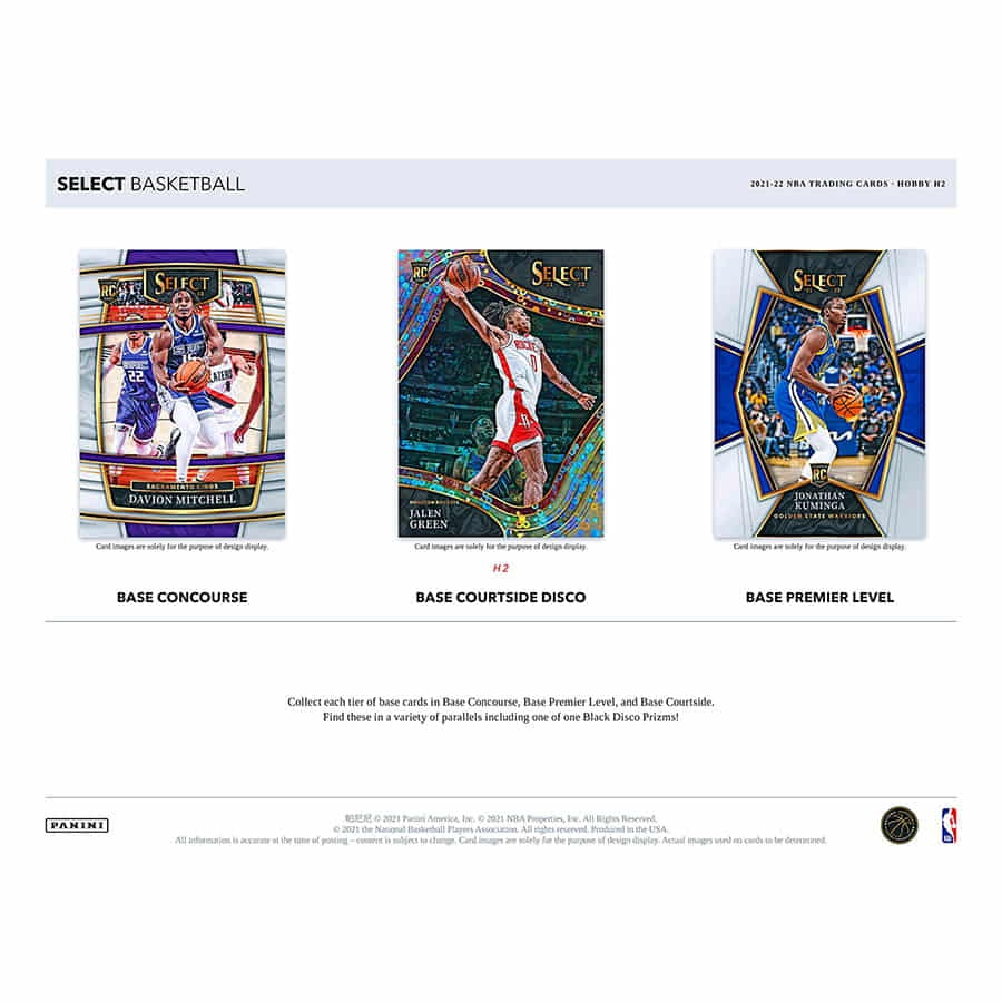 2021/22 Panini Select Basketball NBA H2 Box