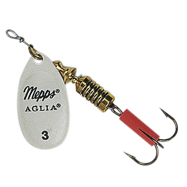Mepps Spinner Aglia Fluo (white)