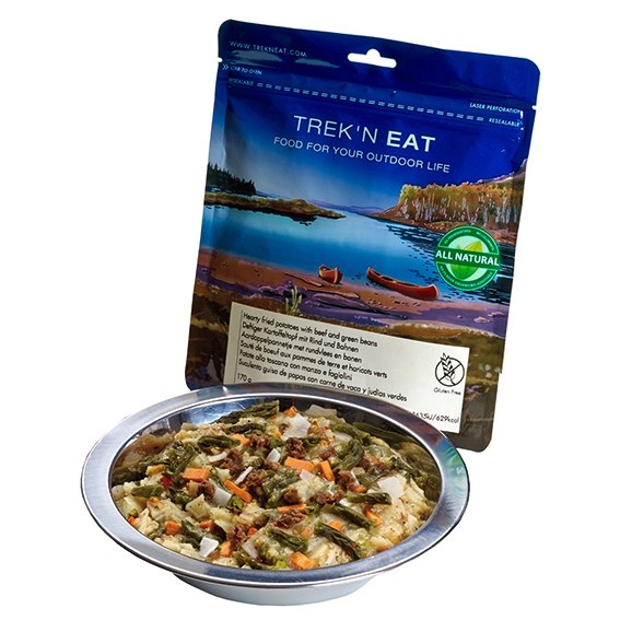 Trek'N Eat Hearty Potato Stir Fry with Beef and green Beans