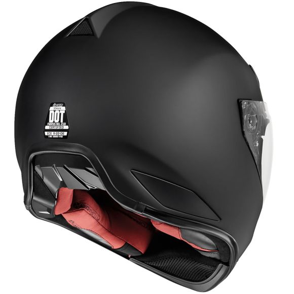 Casque intégral Icon DOMAIN - RUBATONE - NoirRef : IC0868