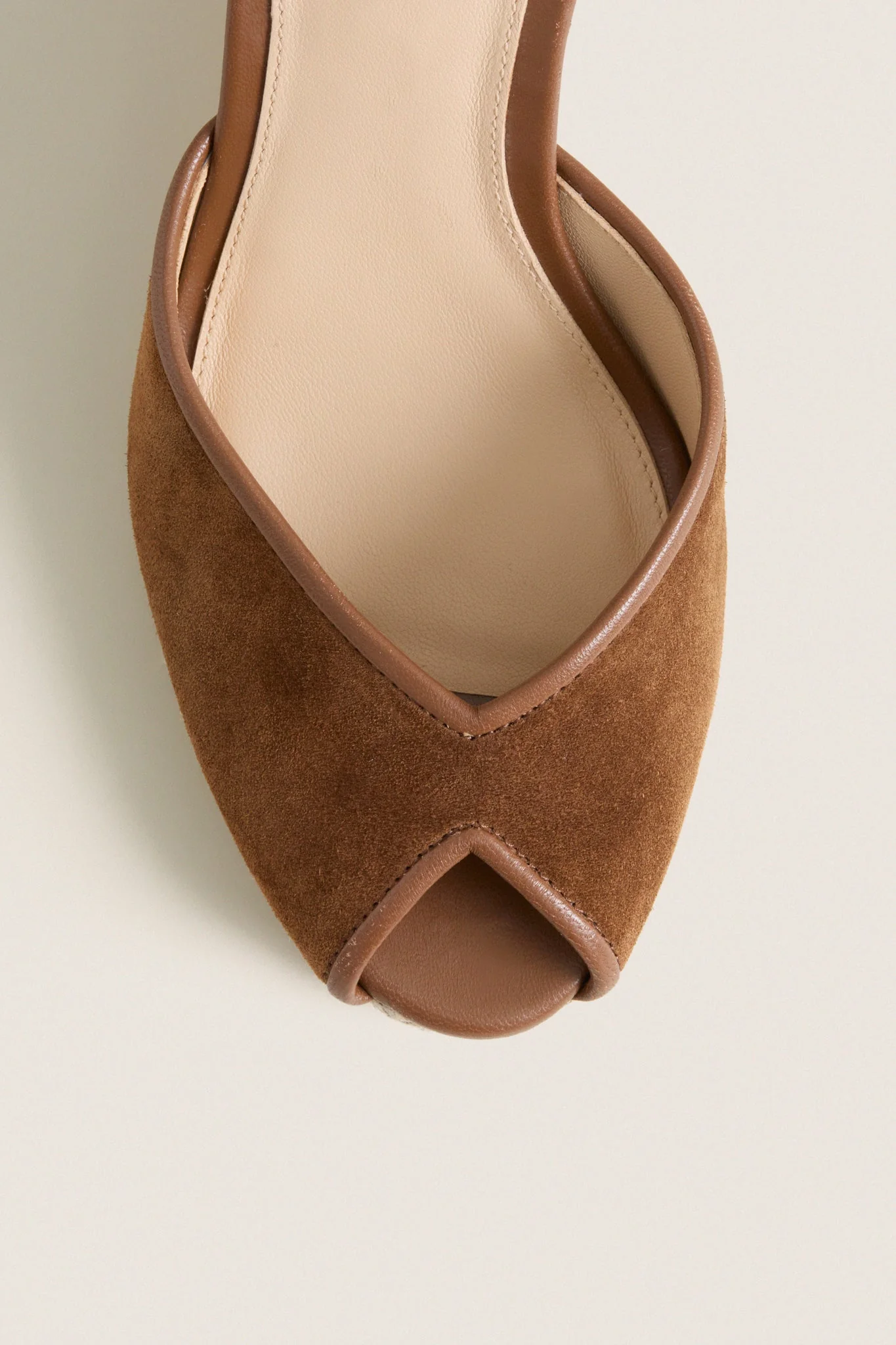 Chestnut Suede Pasina Wedges