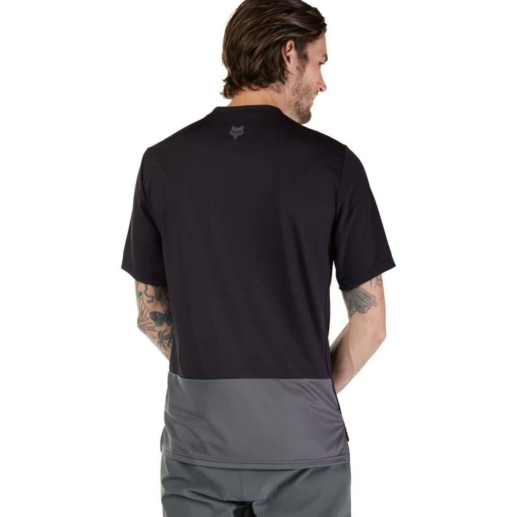 FOX Ranger Wordmark Shortsleeve MTB-Jersey Men - black