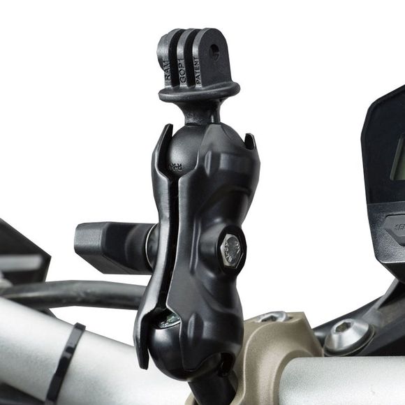 Support Smartphone SW-MOTECH UNIVERSEL AVEC ADAPTATEUR GOPRO Universel - NoirRef : CPA.00.424.12501/B