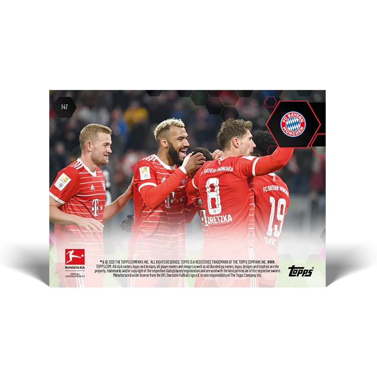 Topps UK - 3-0 win in title clash - Bundesliga TOPPS NOW® Card #147
