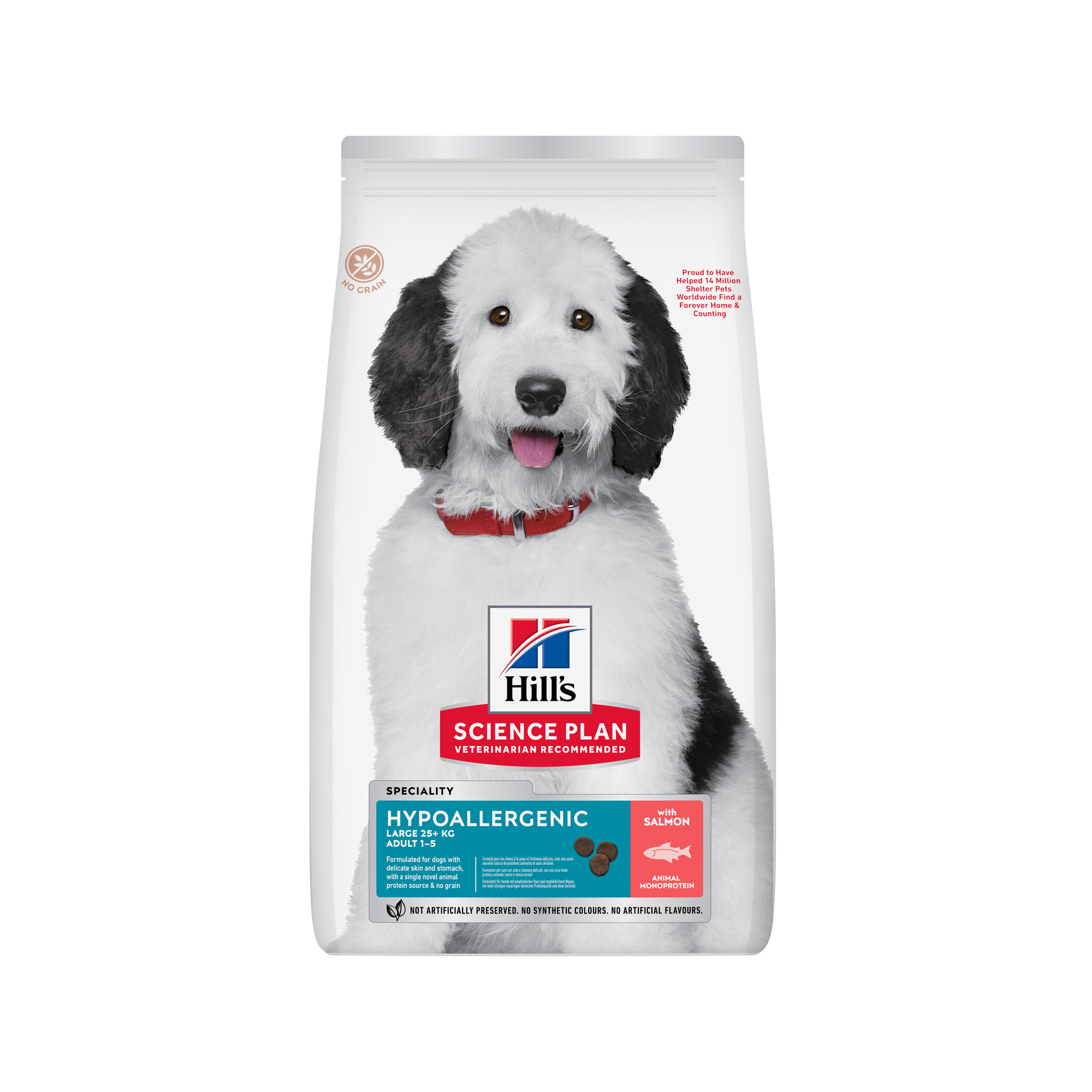 Hill's Science Plan Hypoallergenic Large Dog - Salmon - 14 kg