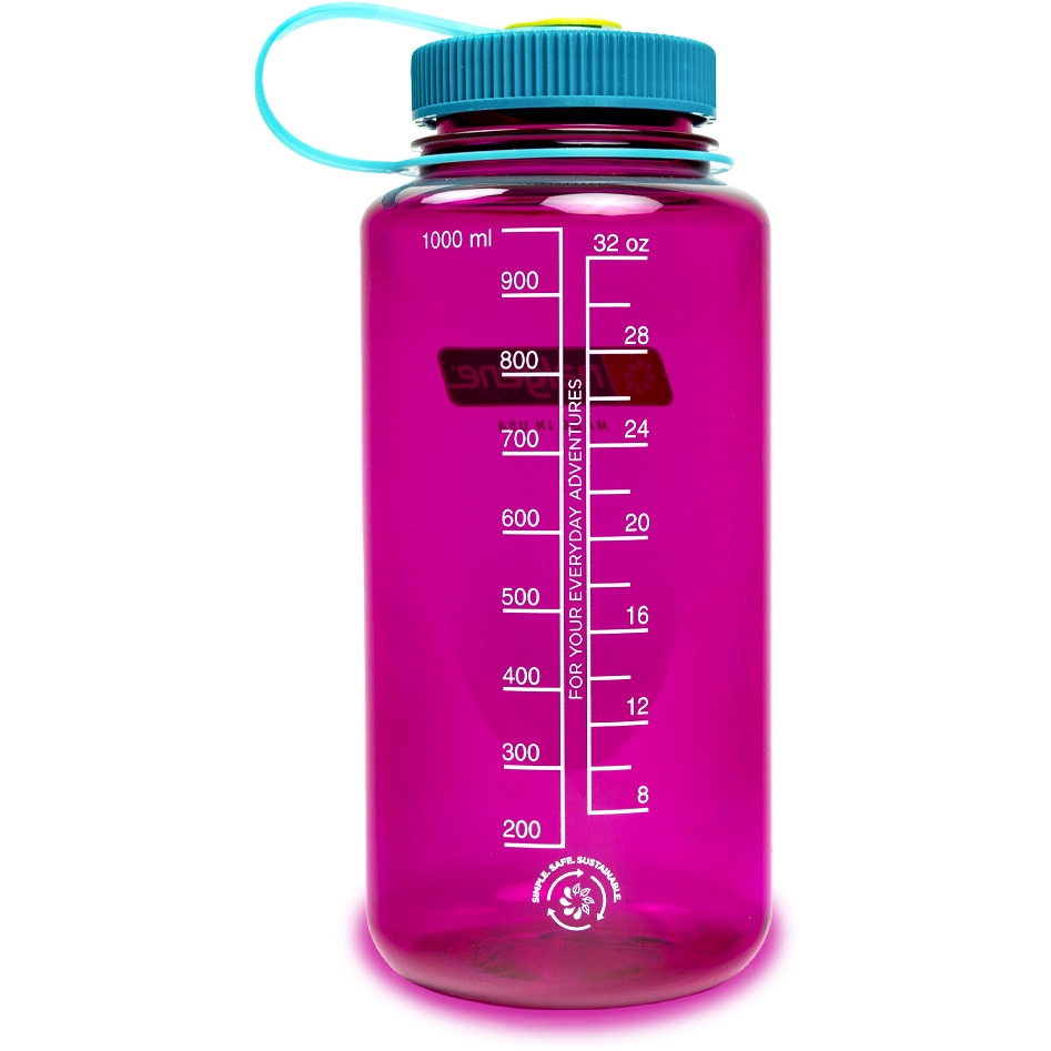 Nalgene Wide Mouth Sustain Bottle 1L - eggplant