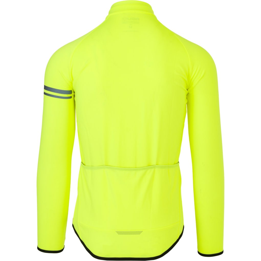 AGU Essential Thermo Longsleeve Jersey Men - hivis neon yellow