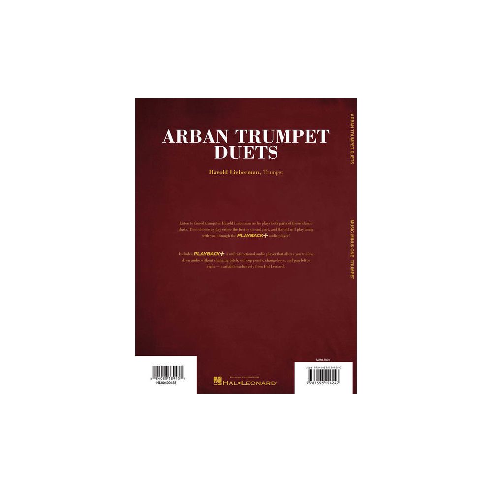 Music Minus One The Arban Trumpet Duets – Thomann Ireland
