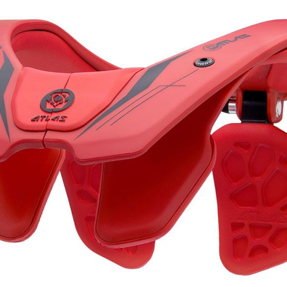 Protection cervicale Atlas TYKE BRACE FIRE - RougeRef : ATL0023 / AT3-12-000