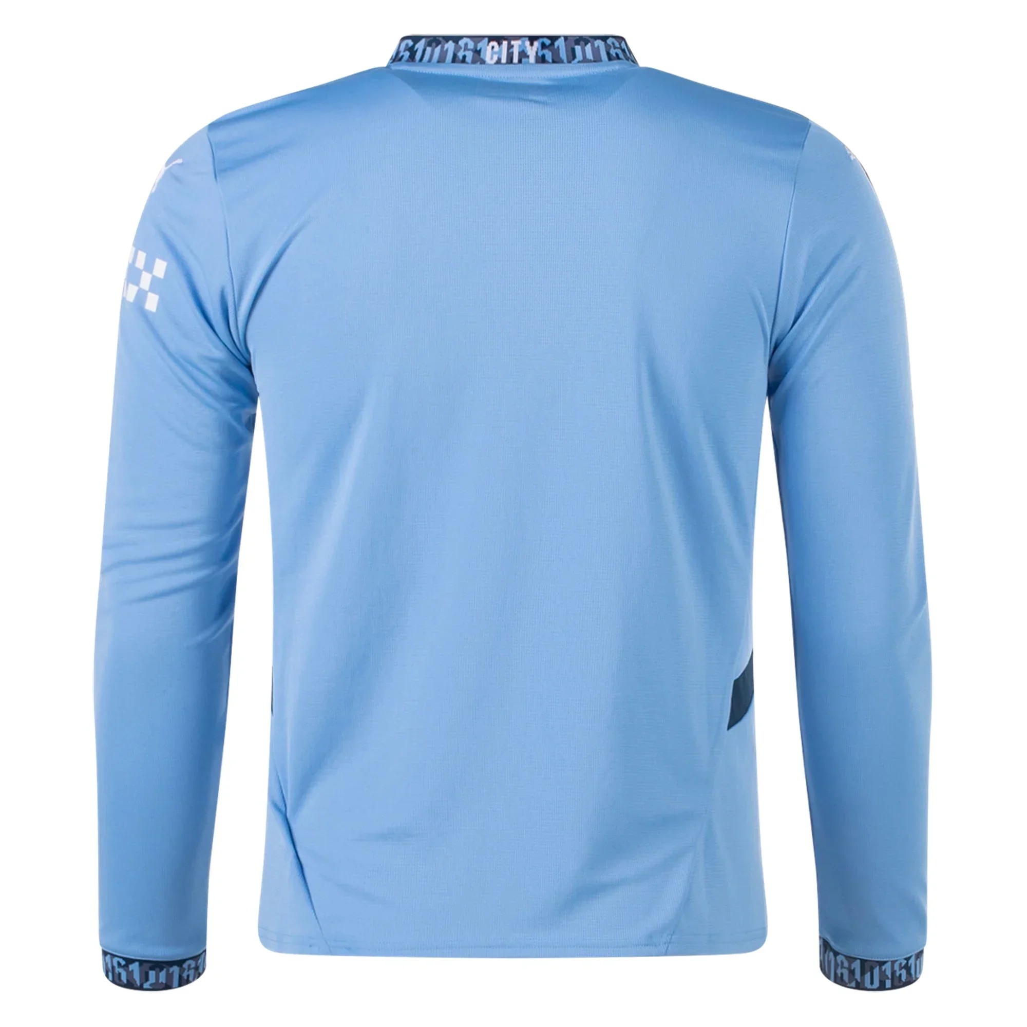 Manchester City Home Long Sleeve Jersey 24/25 (Team Light/Marine Blue)