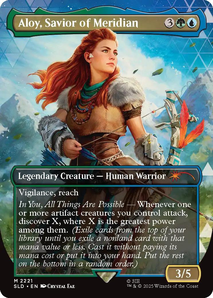 Magic the Gathering Secret Lair x Horizon: Into the Forbidden West