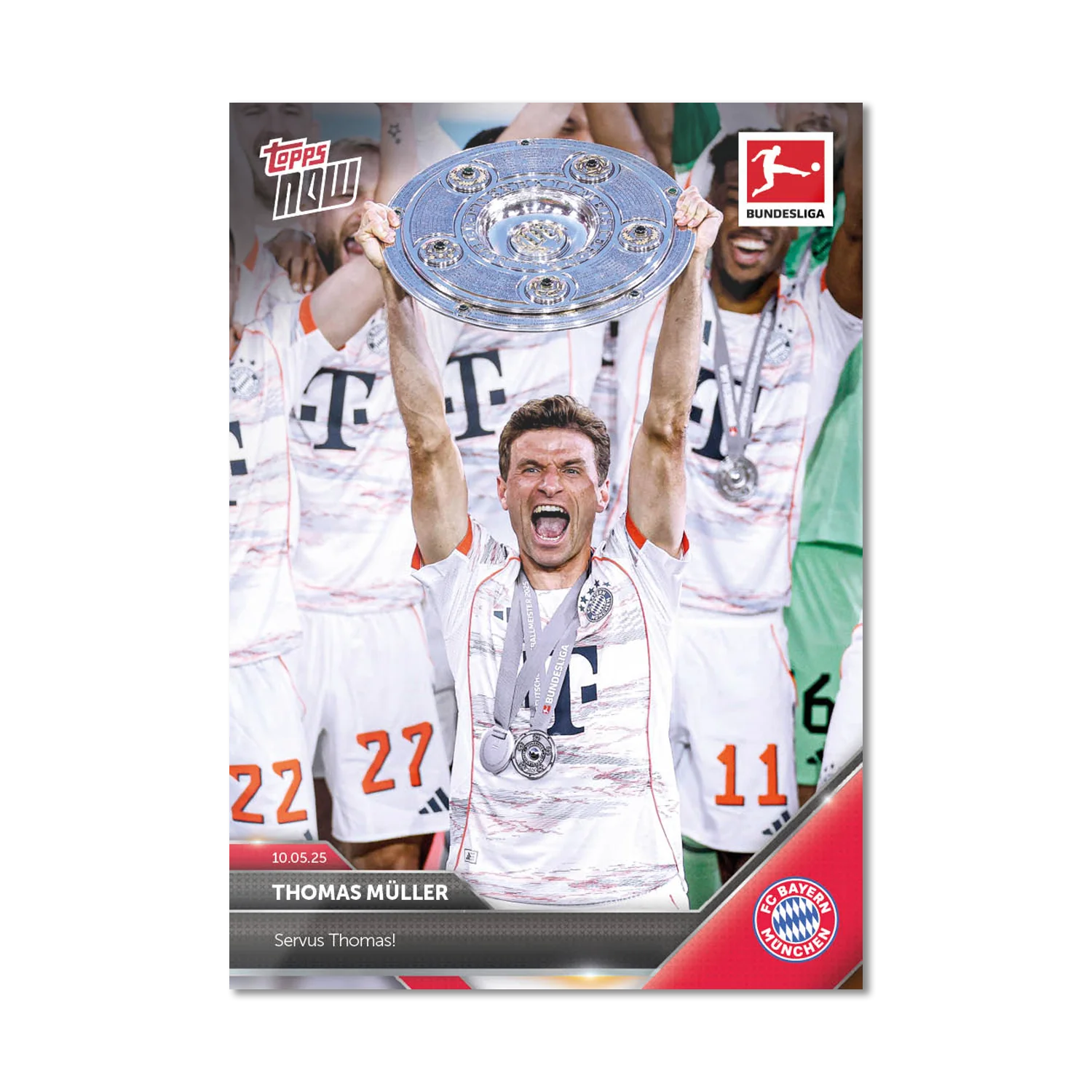 Thomas Müller - 2024-25 Bundesliga Topps NOW® - Card 187