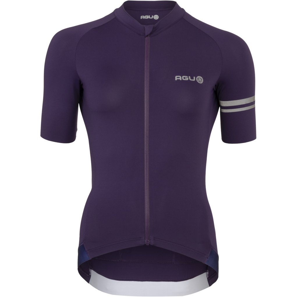 AGU Performance Solid Short Sleeve Jersey Women - purple velvet
