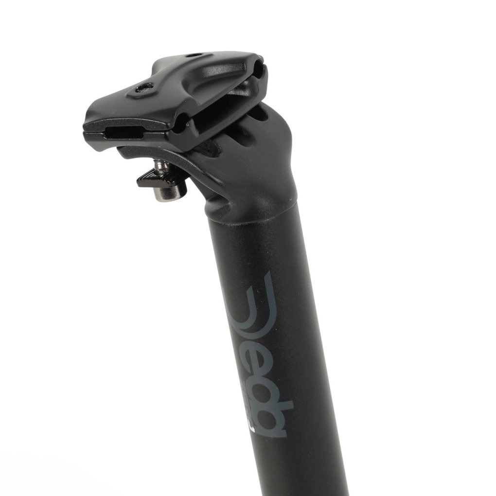 Deda RS Zero Seatpost - 18mm Setback - 27.2mm - black on black (BOB)