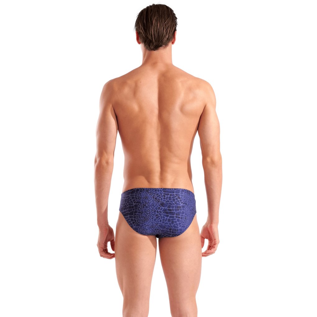 arena Performance Snakeskin Swim Briefs Men - Team Navy
