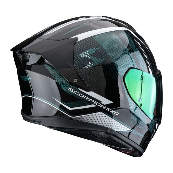 Scorpion Exo EXO-530 AIR THERAS Full Face Helmet - Black / WhiteRef: SC1226
