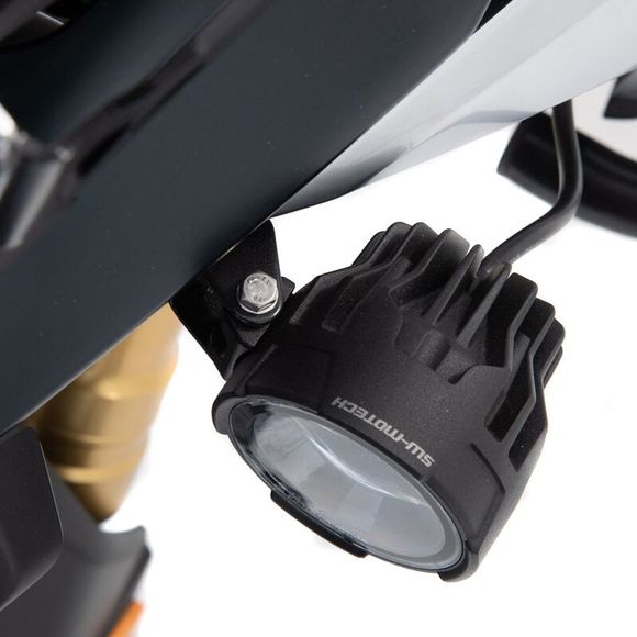 Support Phare SW-MOTECH POUR FEUX ADDITIONNELS - NoirRef : NSW.17.925.10000/B