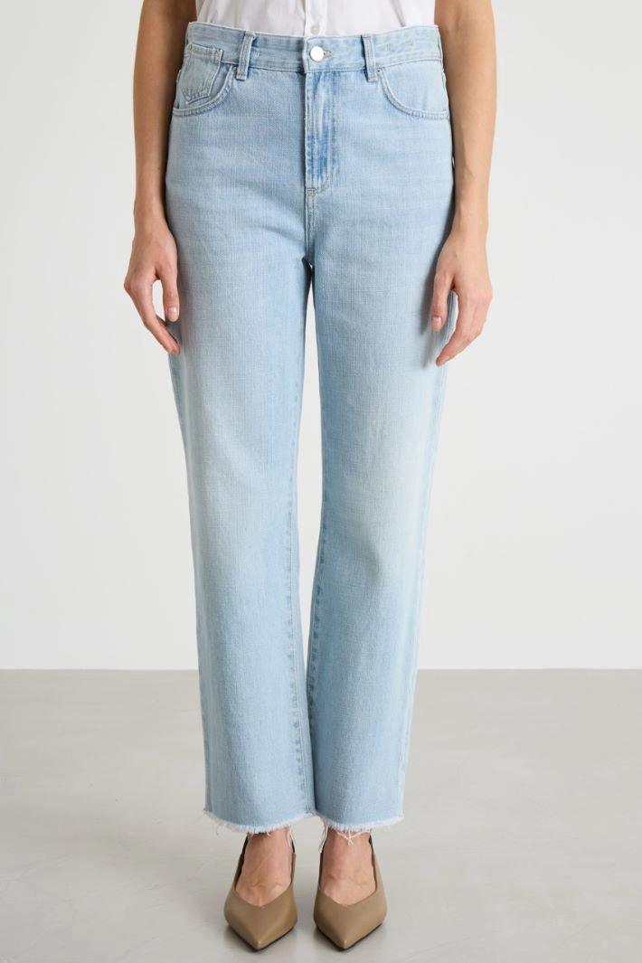 Straight jeans - LIGHT BLUE