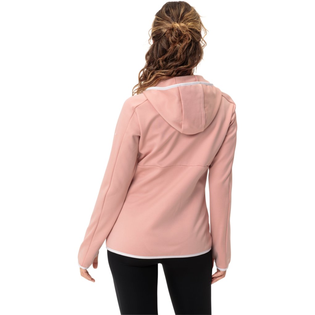 Vaude Valsorda Fleece Hoody Women - soft rose