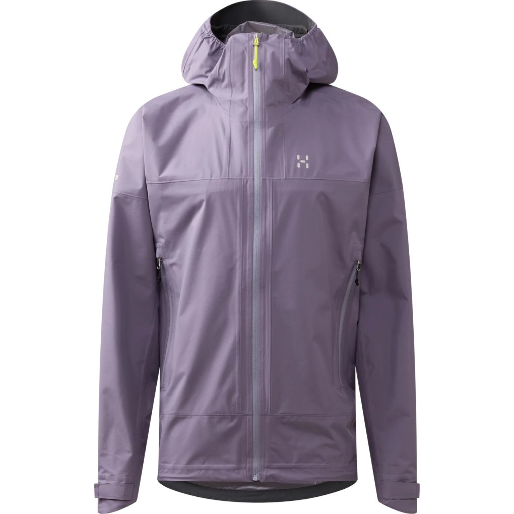 Haglöfs L.I.M Airak 2.5L Rain Jacket Men - purple fog 5YK