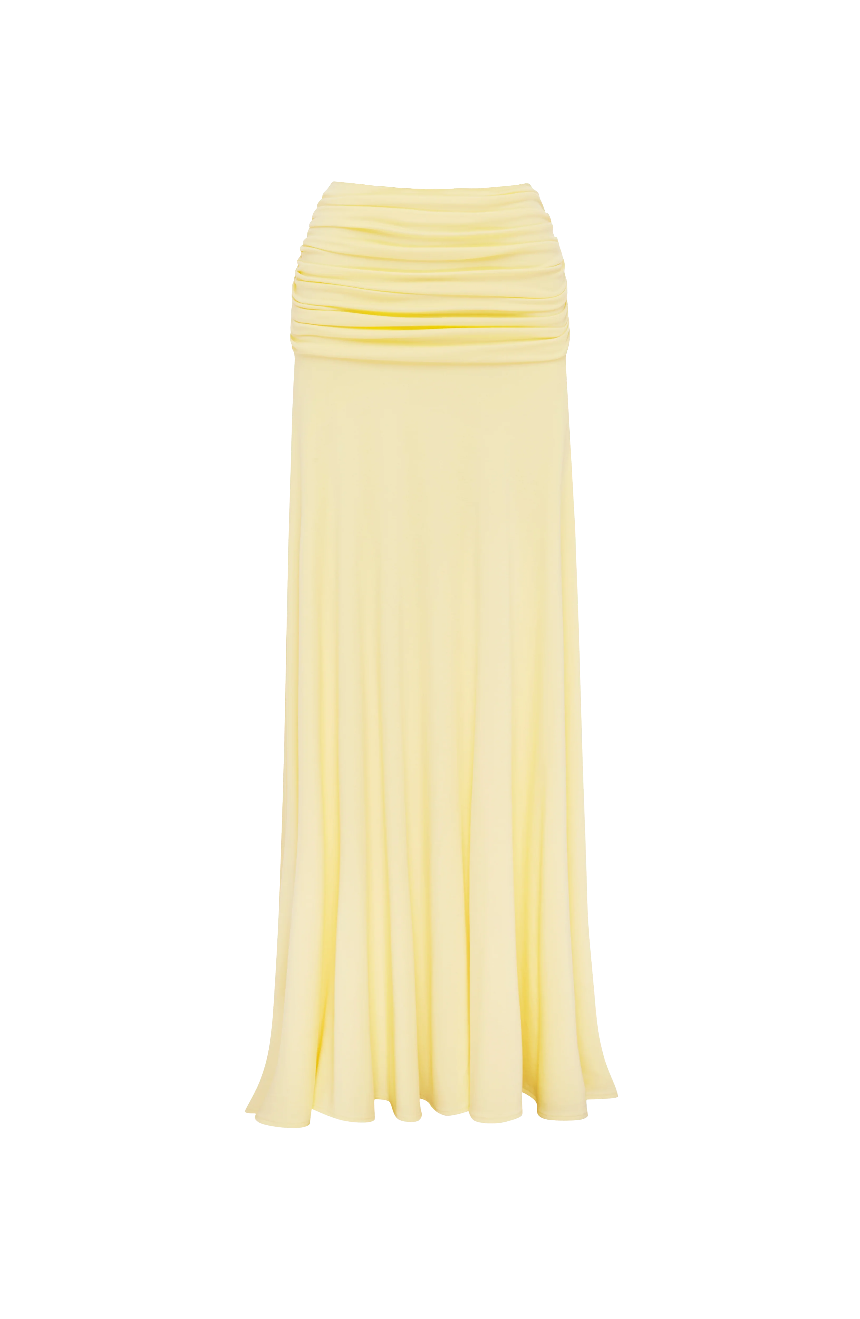 Paige Maxi Skirt - Lemon