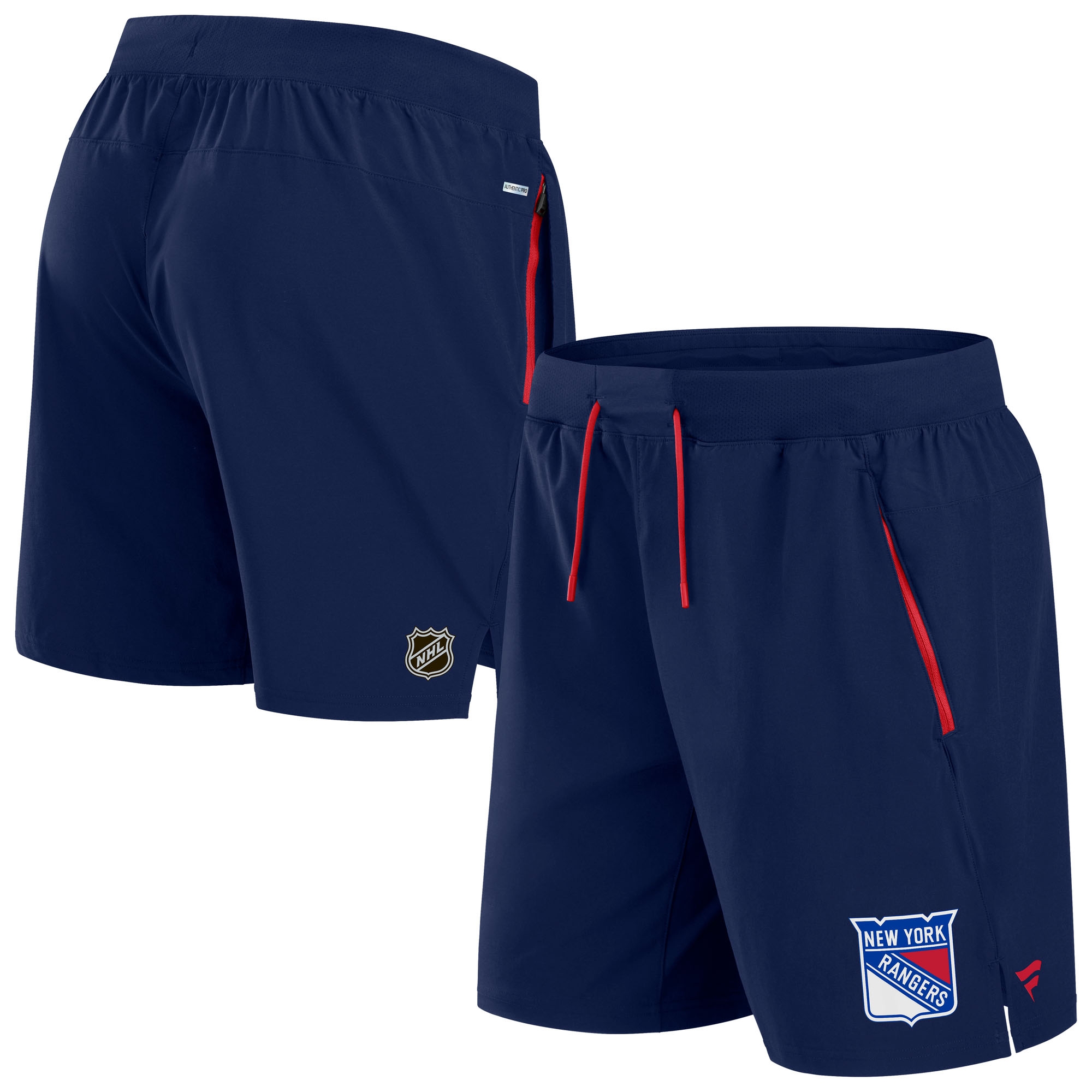 New York Rangers 2024/25 Authentic Pro Locker Room NHL Shorts Navy