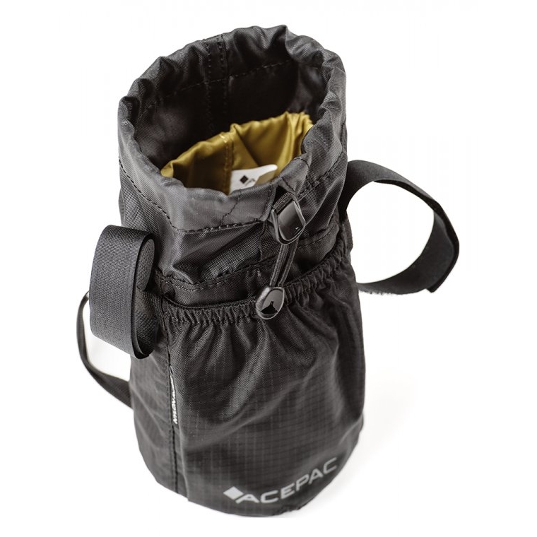 Acepac Fat Bottle Handlebar Bag MKIII - 1L - black