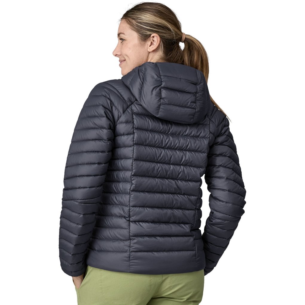 Patagonia Down Sweater Hoody Women - Smolder Blue