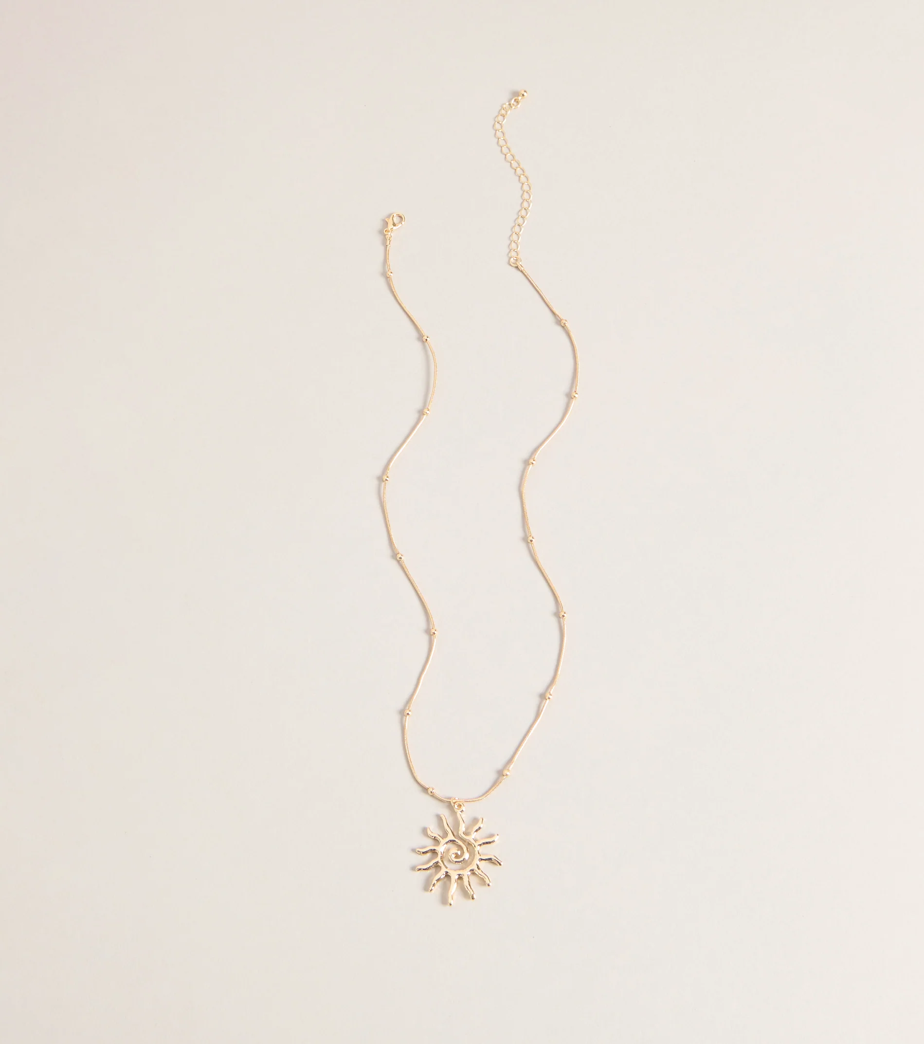 Sun Chaser Charm Necklace