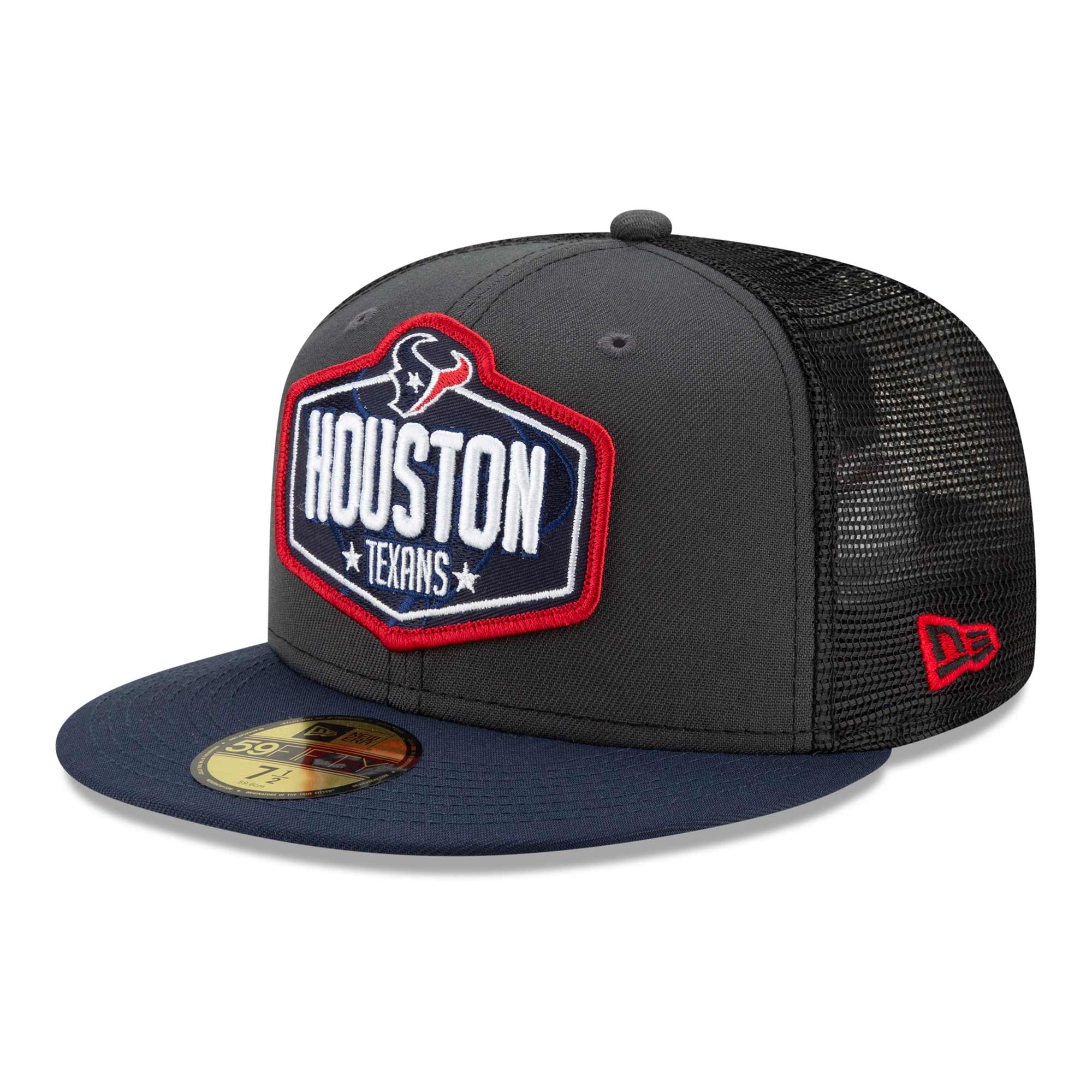 Houston Texans Official 2021 NFL Draft New Era 59FIFTY Fitted Cap