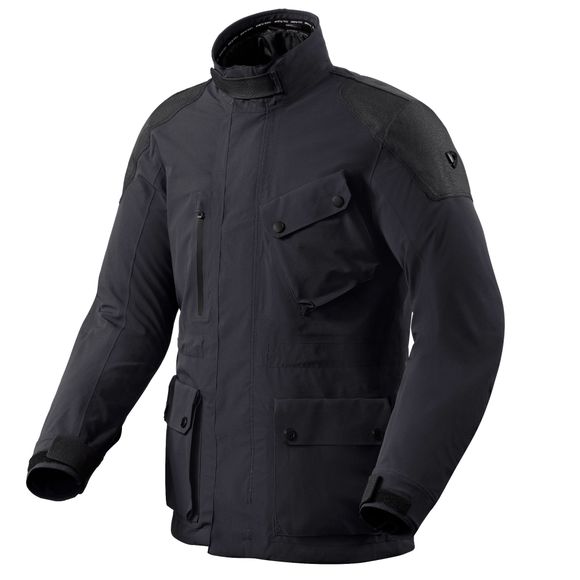 Motorcycle jacket Rev it Denver H2O - BlackRef: RI1441-C123