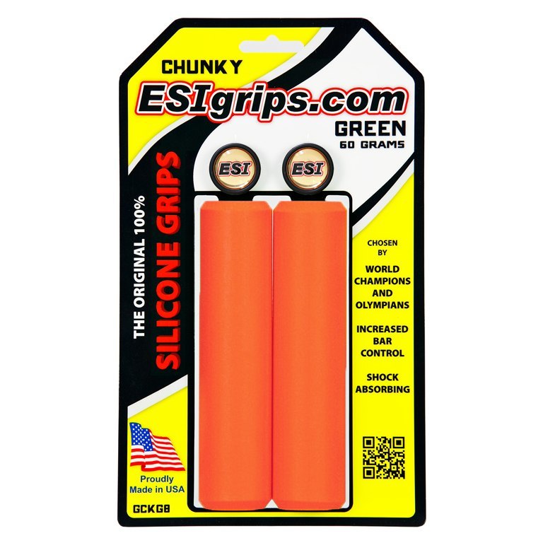 ESI Grips Chunky Handlebar Grips - Orange
