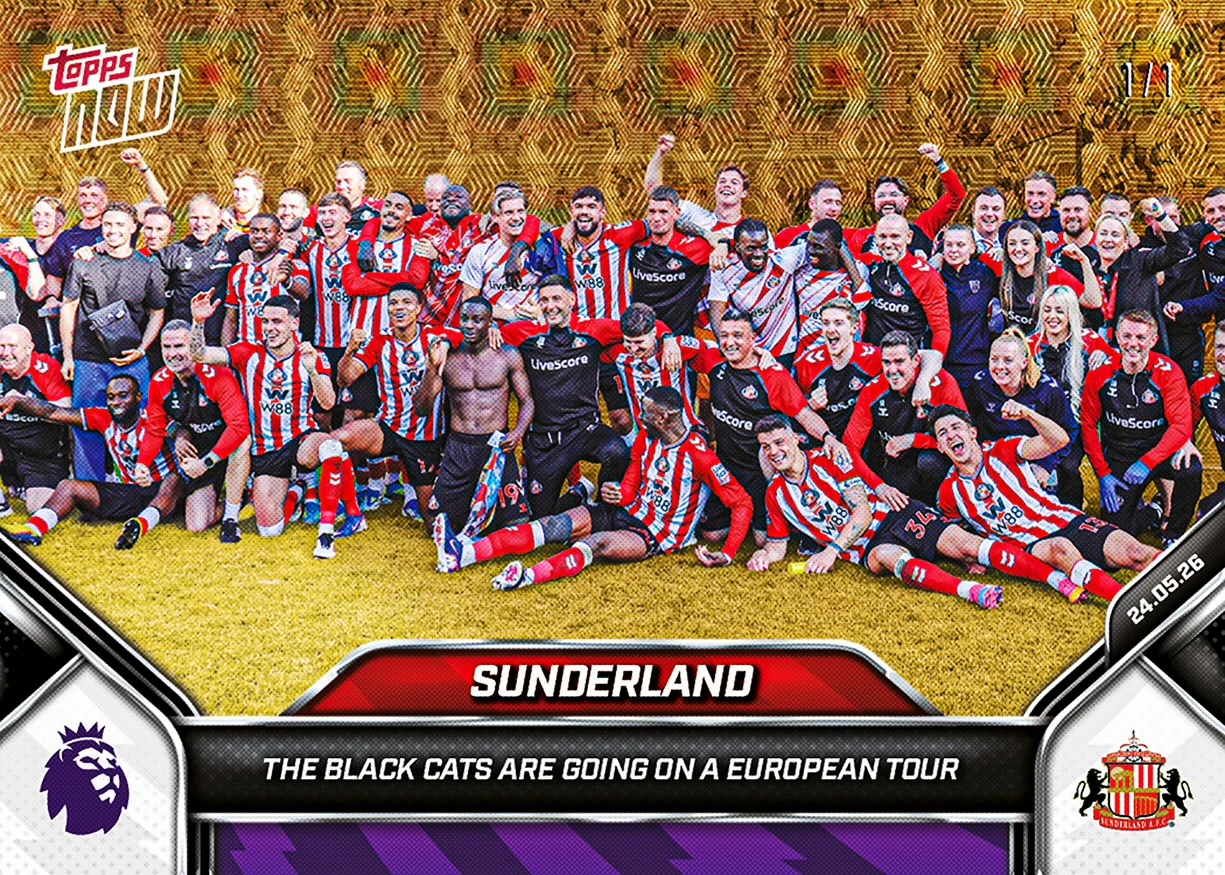 Sunderland - 2025-26 Premier League Topps NOW® - Card 205
