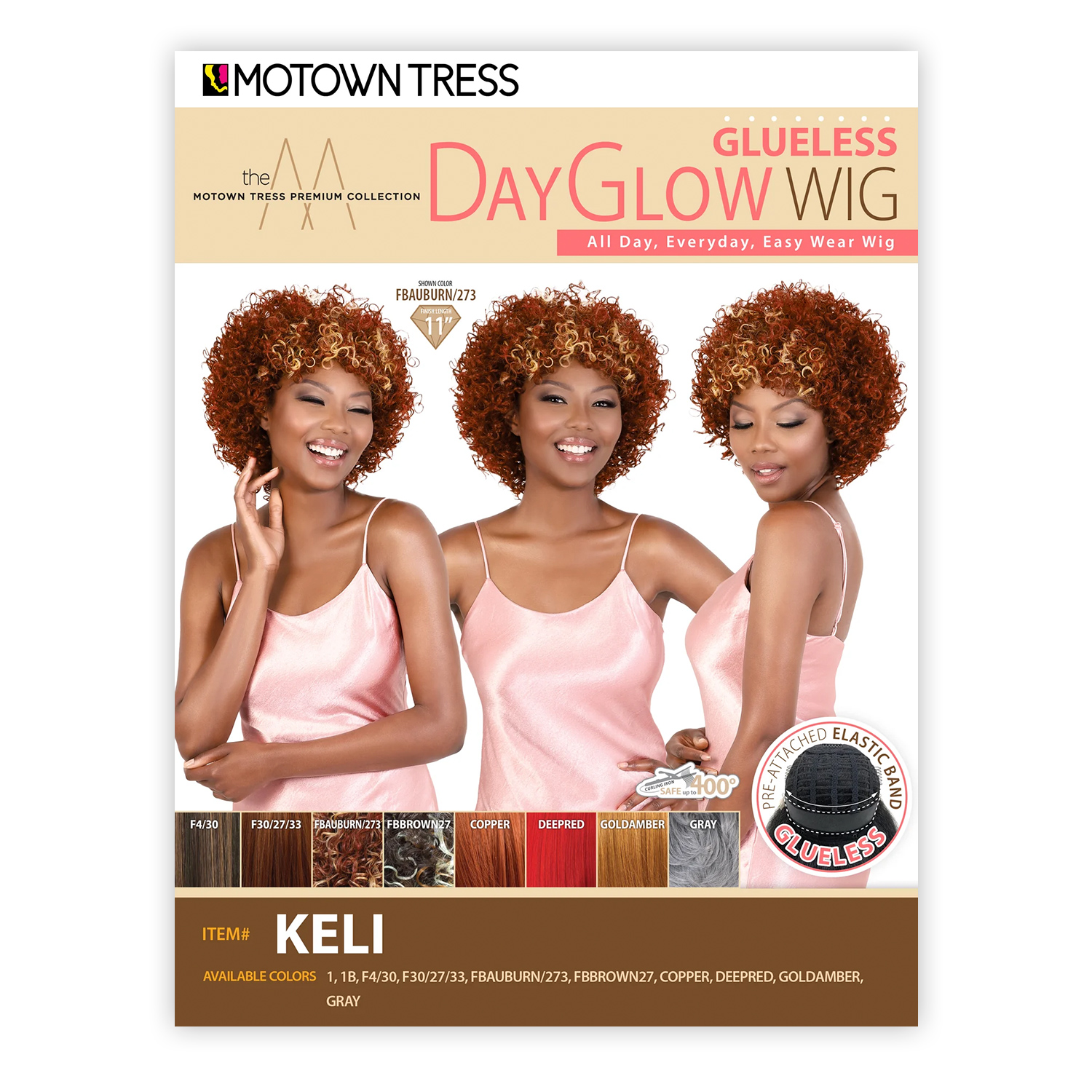 Motown Tress Glueless Day Glow Wig Keli
