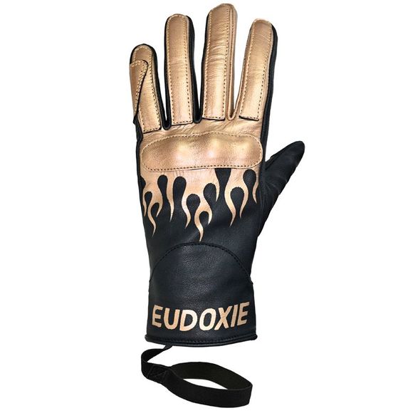 Gants Eudoxie JODY BURN - Noir / JauneRef : EUD0040