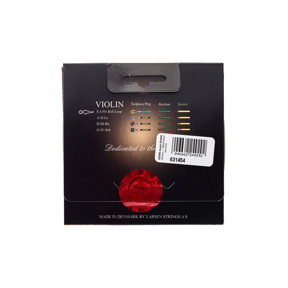 Larsen Il Cannone Violin Strings Med – Thomann Ireland