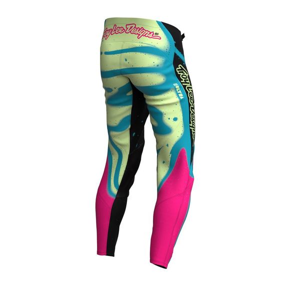 TroyLee design cross Pants Ultra Membrane 2026 - Black / YellowRef: TRL1061