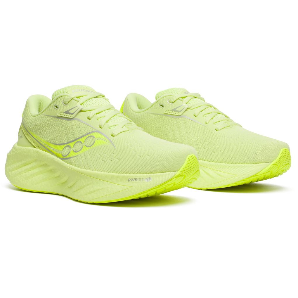 Saucony Triumph 22 Running Shoes Women - sunny/citron